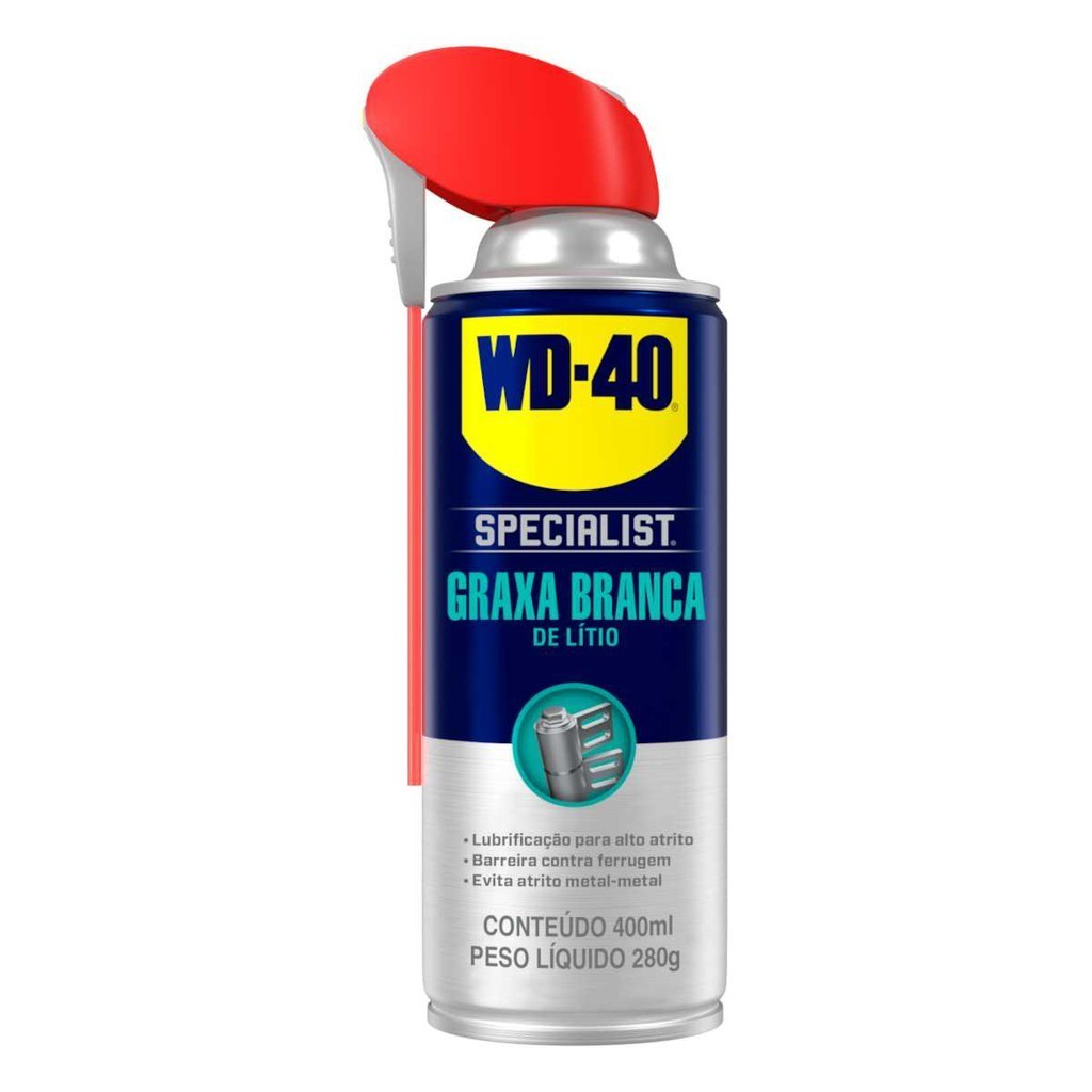 GRAXA BRANCA DE LÍTIO SPECIALIST 400 ML (AEROSSOL) WD-40