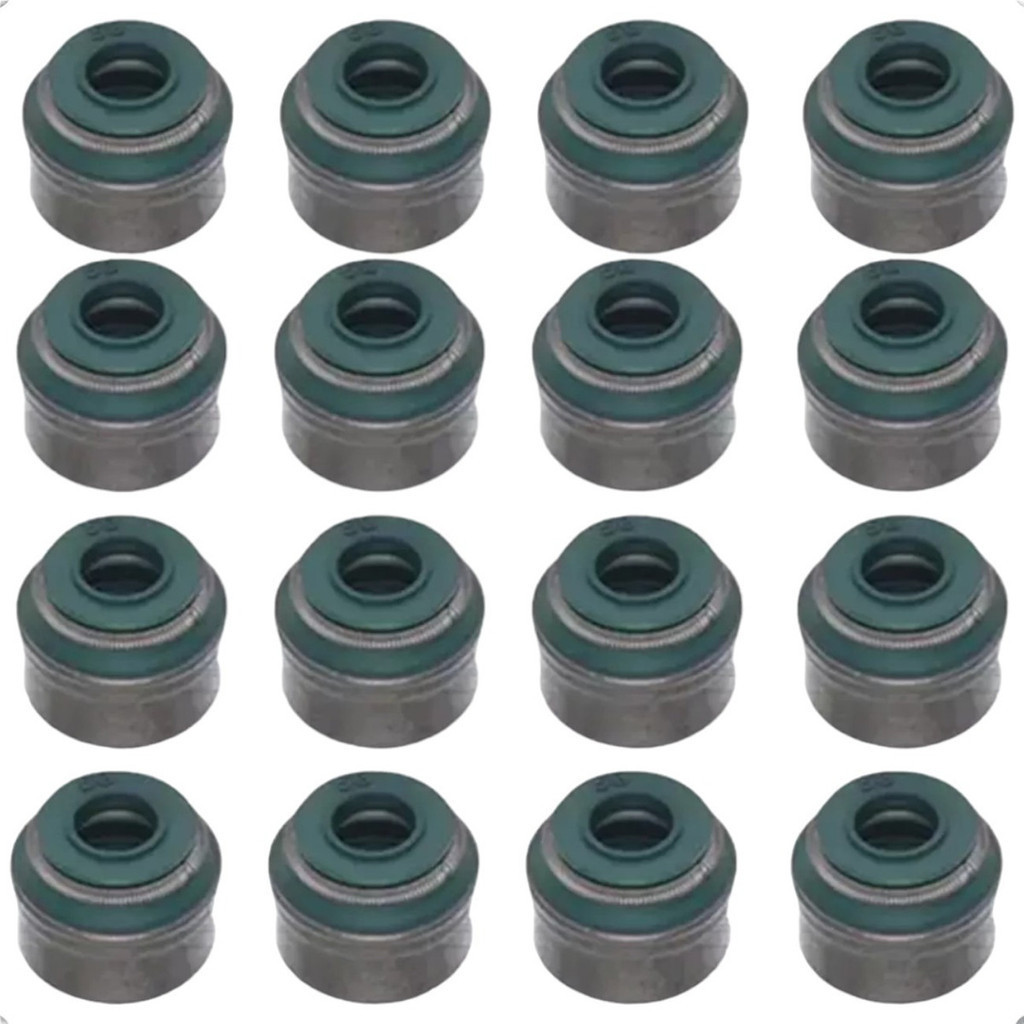 Jogo 16 Retentores De Valvula Audi A1 A3 A4 A5 Astra Vectra Aircross Xsara Duster Sandero Amarok Gol - Spare Parts and Accessories for Vehicles