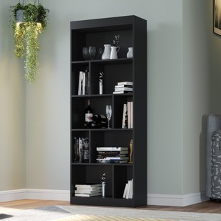 Estante para Livros 4 Prateleiras LV300 Preto em Oferta na Shopee