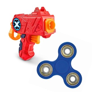 KIT FIDGET SPINNER ZURU  + LANCADOR X-SHOT - MICRO em Oferta na Shopee