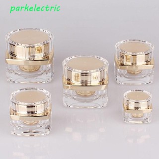 Frascos De Loção PARKELECTRIC , Luxo 5-50g De Creme Facial Amostra Viagem Gold Purple Embalagem Frasco De Cosméticos em Oferta na Shopee
