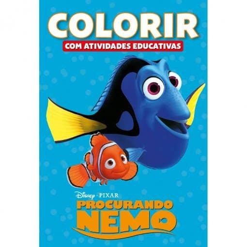 Colorir Atividades Educativas Disney - Procurando Nemo em Oferta na Shopee