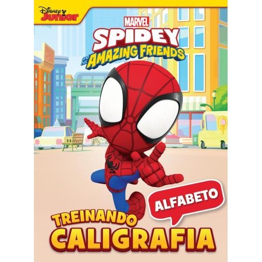 Treinando a Caligrafia Marvel Spidey - Alfabeto em Oferta na Shopee