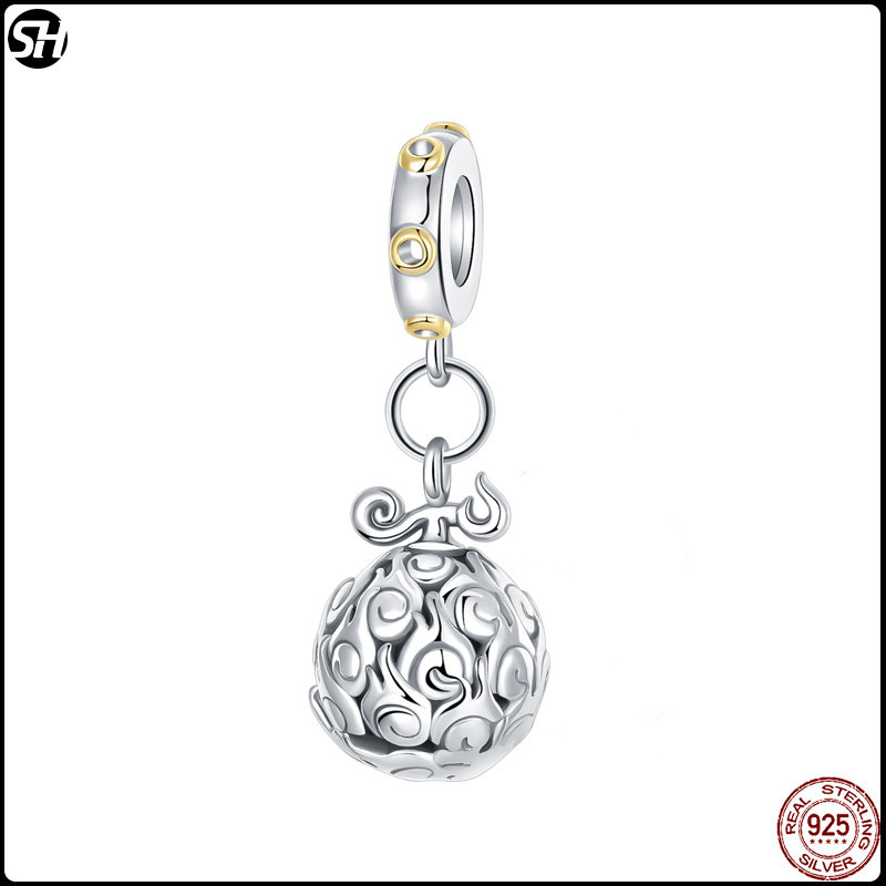 Um Pedido Queimar Os Encantos De Frutas Com Chama Para O Original S925 Pandora Charmes Pulseira De Prata Charme Jóias Femininas