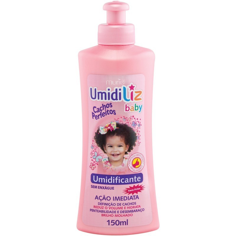 ATIVADOR DE CACHOS BABY MENINA UMIDILIZ  150ML MURIEL ORIGINAL