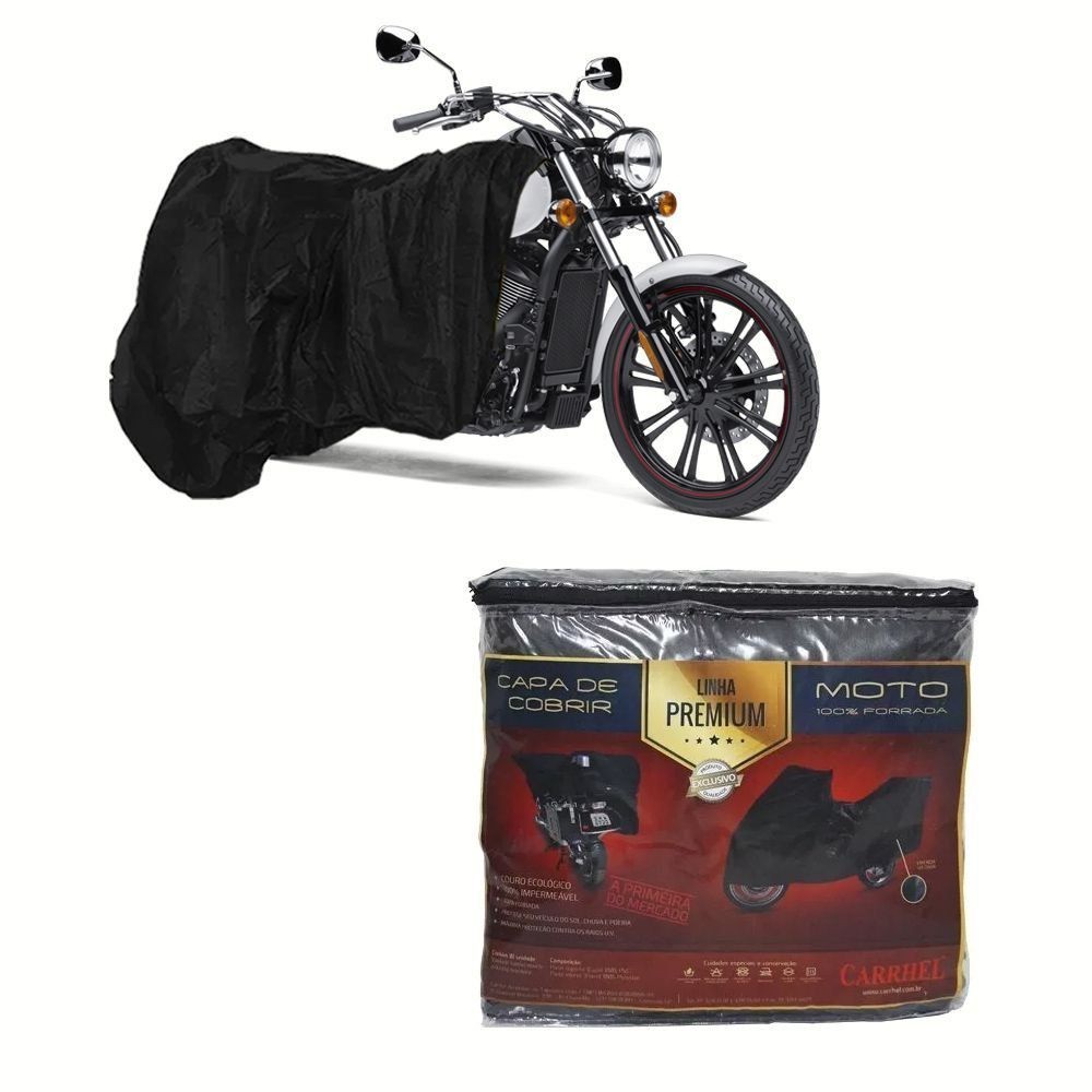 Capa Couro para cobrir KAWASAKI Vulcan 900 Custom (G258)