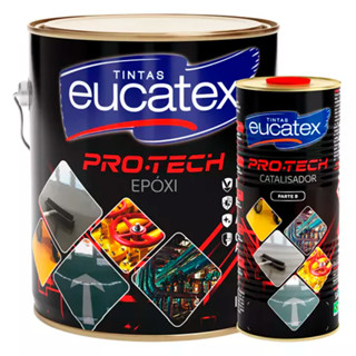 Tinta Epóxi Piso Azulejo Eucatex Pro-tech + Catalisador 3,6l 10 Cores em Oferta na Shopee