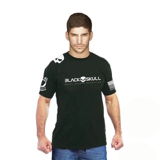 Camiseta Dry Fit Black Skull em Oferta na Shopee