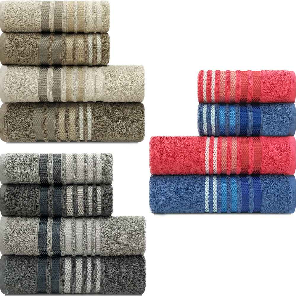 Jogo de Toalhas Banhão 4 Peças Gigante + Rosto Algodão Dynamo Camesa - BF Casa em Oferta na Shopee