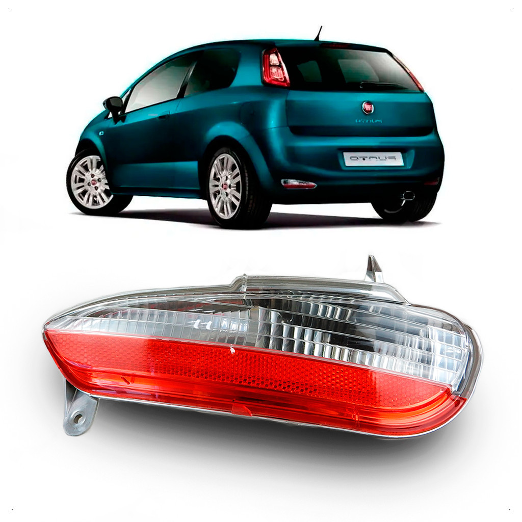 Lanterna Traseira Parachoque Fiat Punto 2013 2014 2015 2017