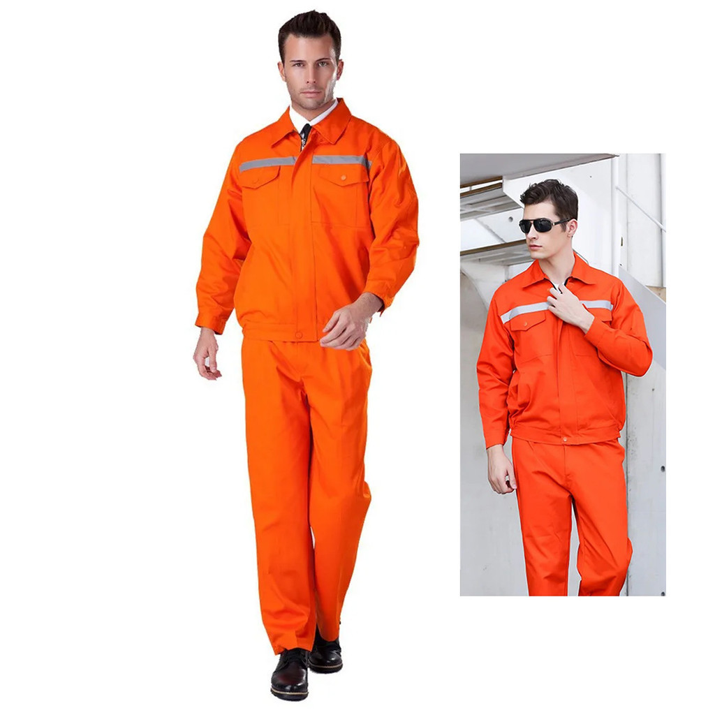 Conjunto Uniforme EPI Faixa Refletiva Profissional Obra Construçao Civil Serviço Eletricista Mecanico Segurança do Trabalho