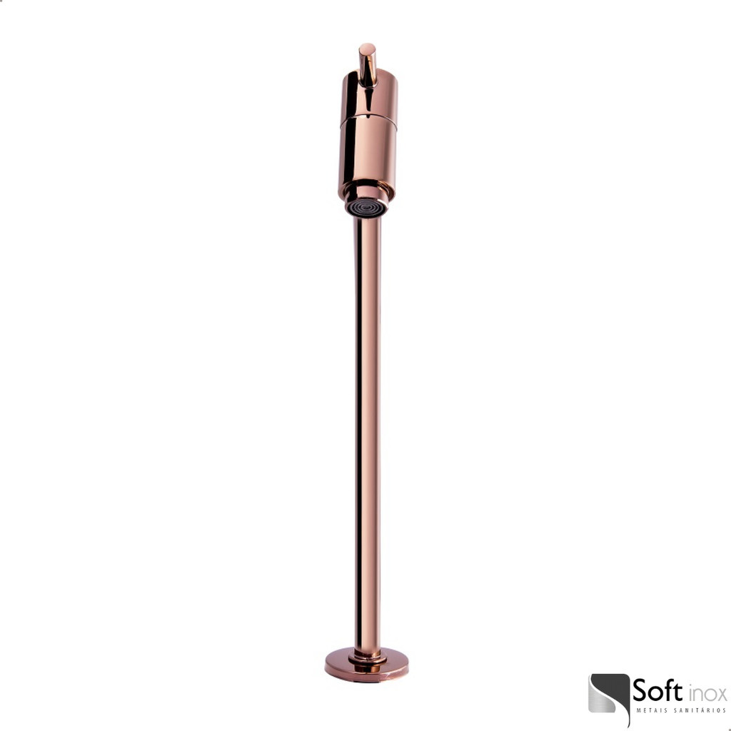 Torneira Pia Lavatório Alta Mesa Inox Rose · foto 2