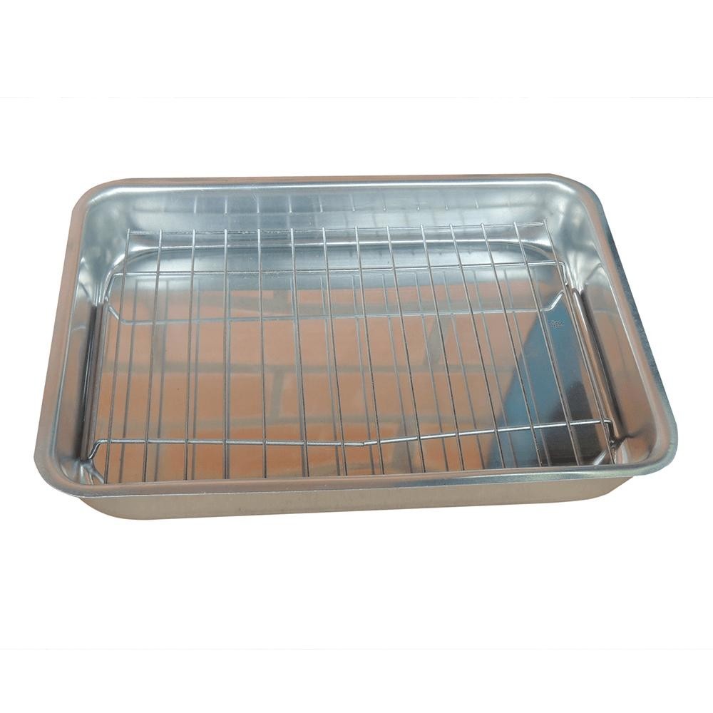 Forma Retangular com Grelha Elitec 35cm x 25cm, Alumínio - 408 em Oferta na Shopee