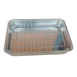 Forma Retangular com Grelha Elitec 35cm x 25cm, Alumínio - 408
