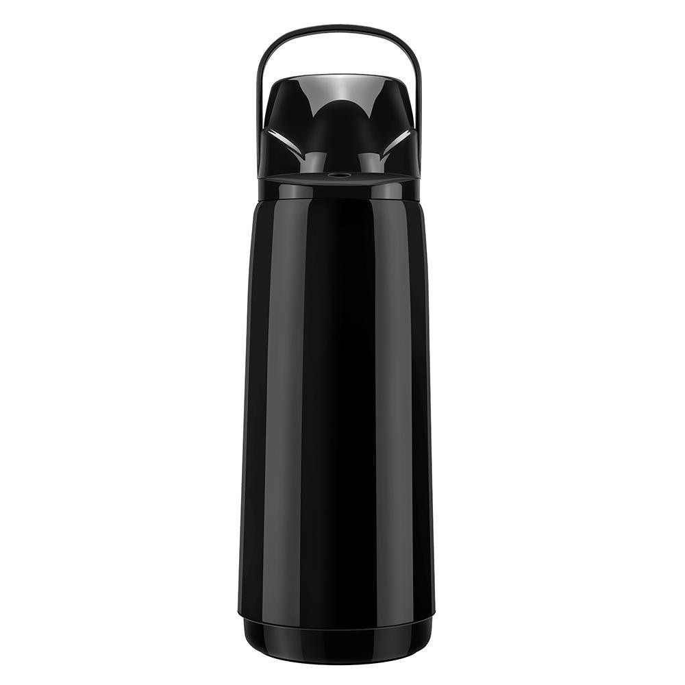 Garrafa Térmica Invicta Air Pot 1,8L, Ampola de Vidro, Preta - 100200010105 em Oferta na Shopee