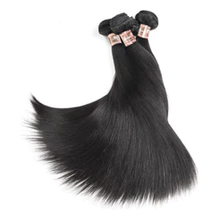 Aplique Cabelo Humano Natural Liso Na Tela 30cm - 50g