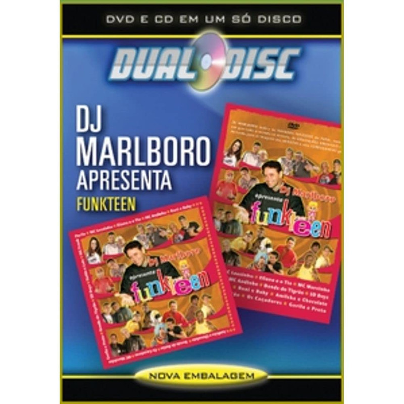 Dvd Dj Marlboro Apresenta  Funkteen Dual Disc