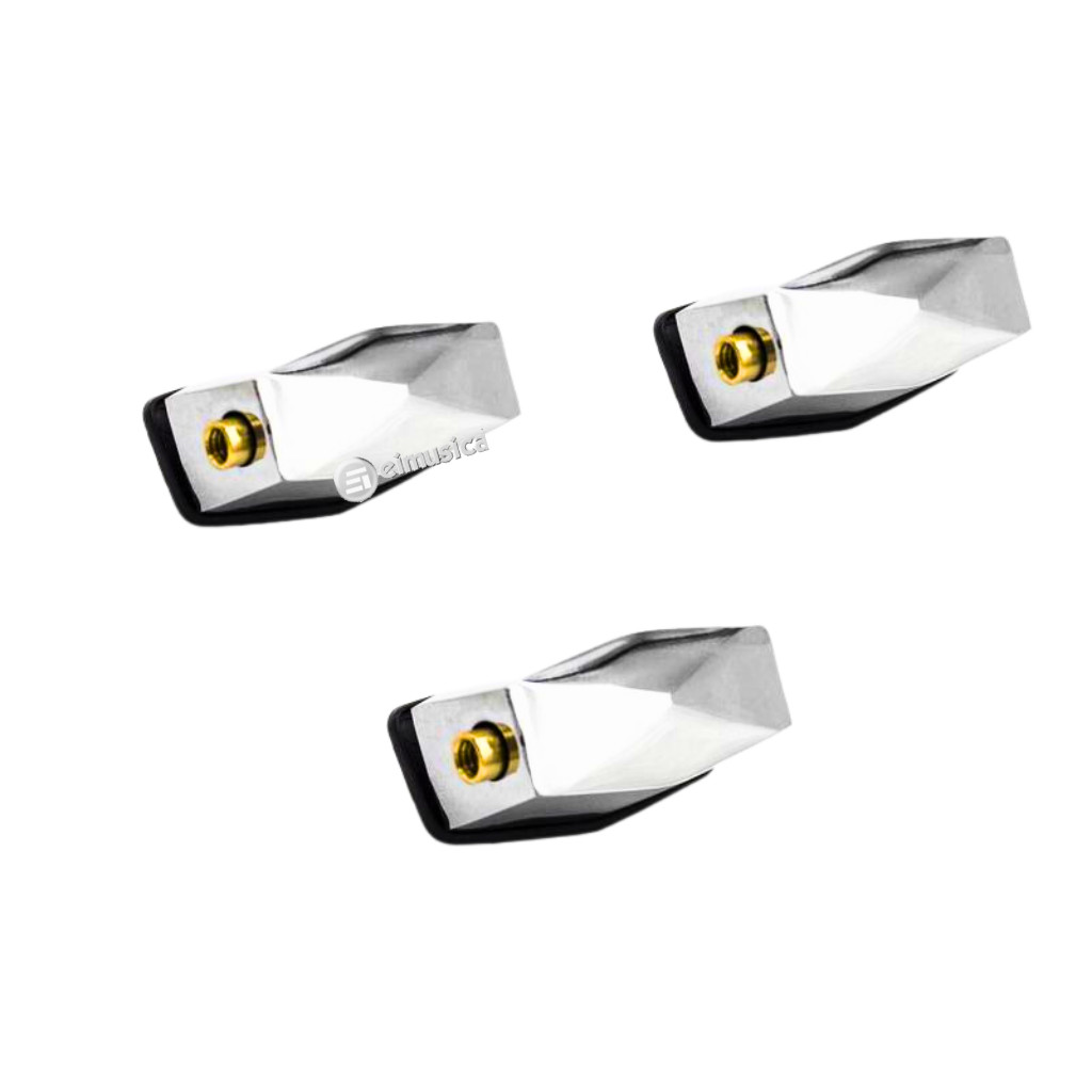 Canoa Torelli Para Ton, Surdo e Bumbo  (Entre Furos 35 Mm) TCB23  Kit Com 3