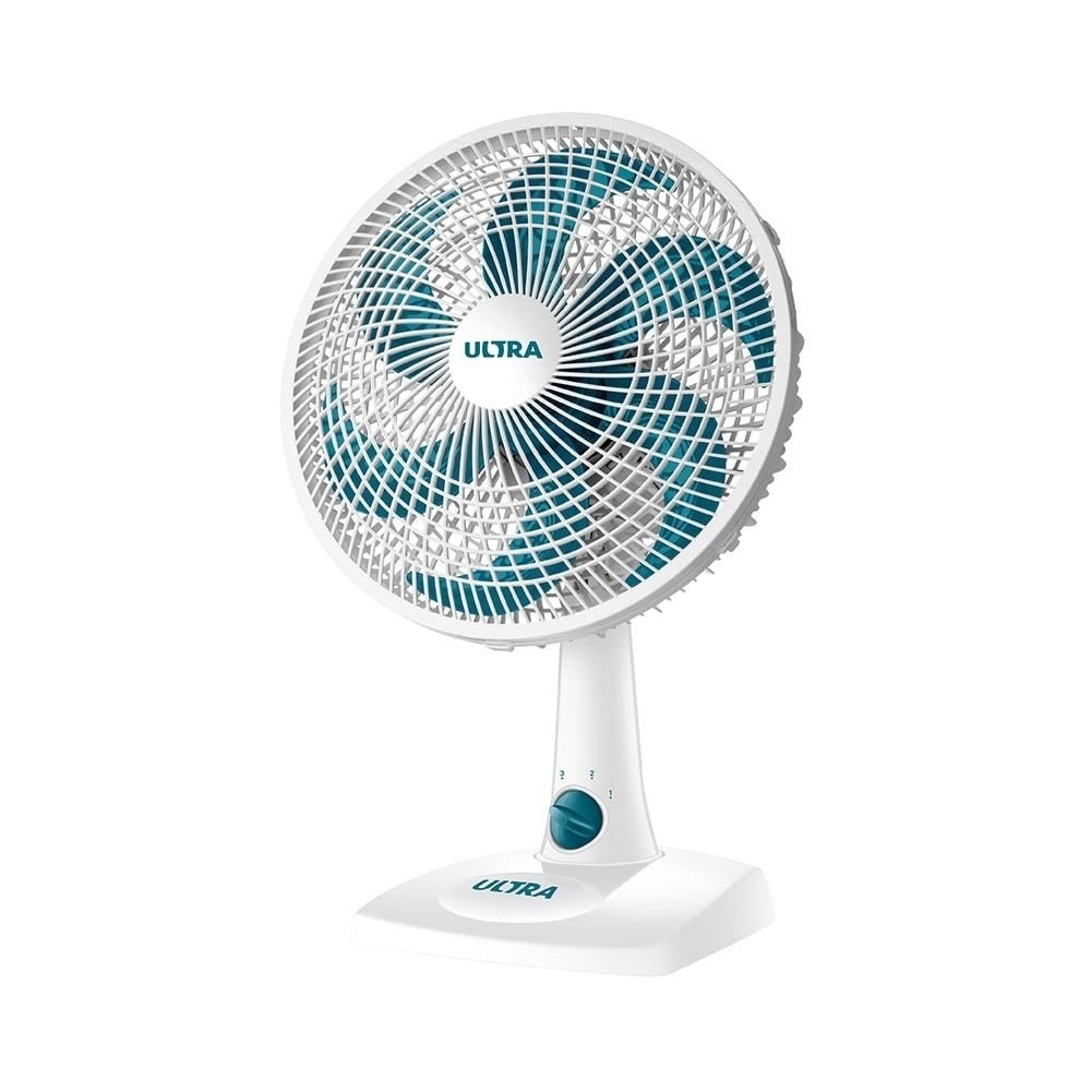 Ventilador de Mesa Mondial ULTRA V-30, 30 cm, 3 Velocidades, Branco e Azul em Oferta na Shopee