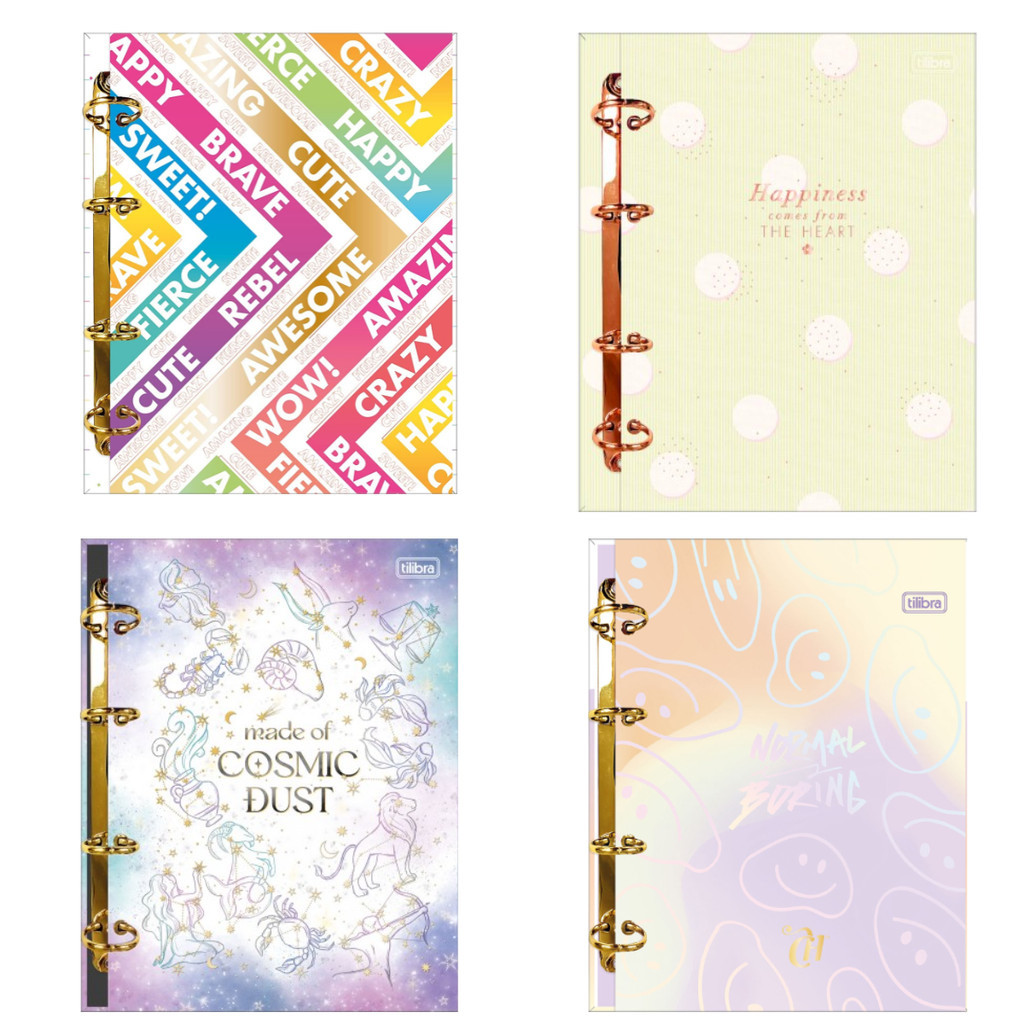 Caderno Argolado Cartonado Colegial Tilibra - 160 Folhas em Oferta na Shopee