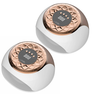 KIT 2 Cabines de Unha Sun S9 Profissional 57 LEDs 268W LED/UV Secagem Gel Unha em Oferta na Shopee