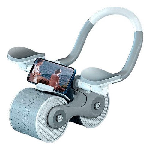 Roda De Exercicio Abdominal Com Tec/ Avançada Branco Deend em Oferta na Shopee