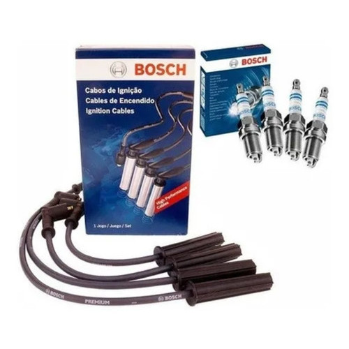 Kit Jogo Cabo E Velas Renault Logan Sandero Symbol 1.6 8v F00099c135