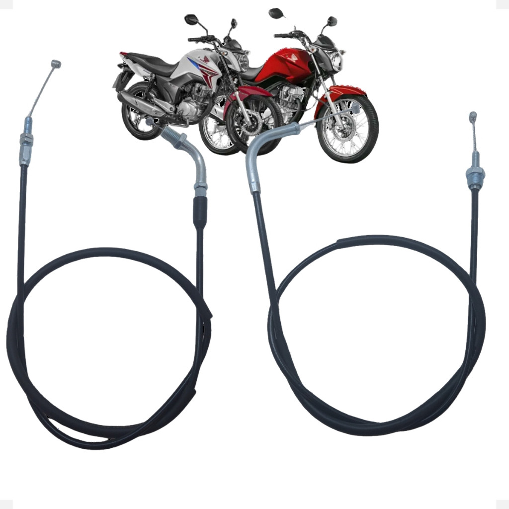 Cabo De Acelerador A + B Para Honda Cg 150 Titan Esd Ex 2014 2015 Da Cg150 Fan Esdi 2014 2015