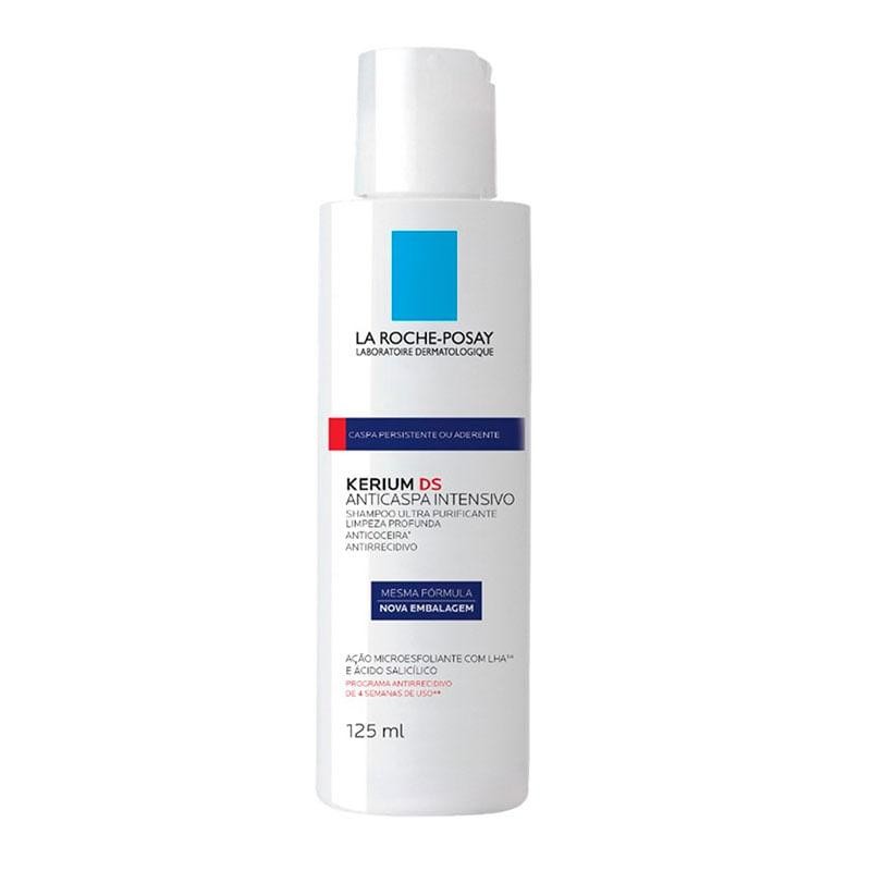 Shampoo Anticaspa Intensivo la Roche-Posay Kerium DS 125ml em Oferta na Shopee
