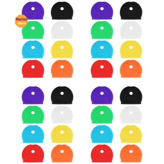 Conjunto De 32 Peças De Etiquetas De Capa De Tecla , Kit De Capas De Chave De Pvc Flexível Para Fácil Identificação De T em Oferta na Shopee