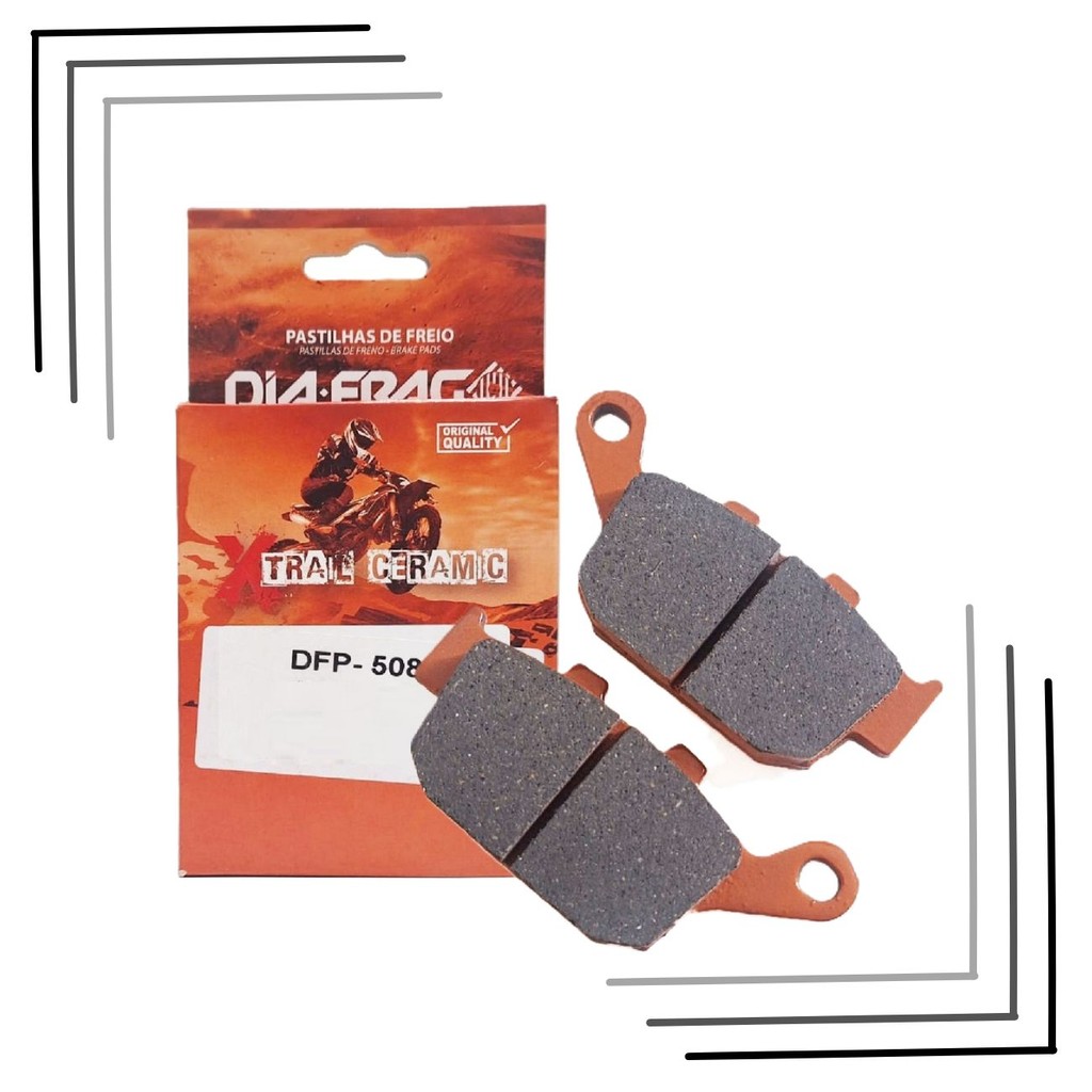 Detalhes do Disco de Freio Traseiro Cb 500x / Cb 500f / Cbr 500r 2014 A 2024 + Pastilhas Cerâmica