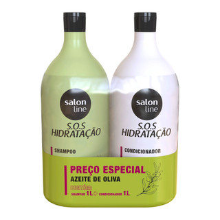 Kit Shampoo E Condicionador S.o.s Ultra Cachos Salon Line em Oferta na Shopee