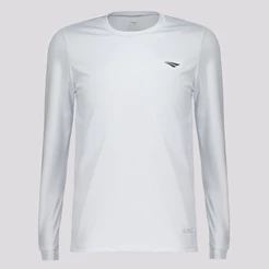 Camisa Térmica Penalty Skin UV Manga Longa Juvenil Branca