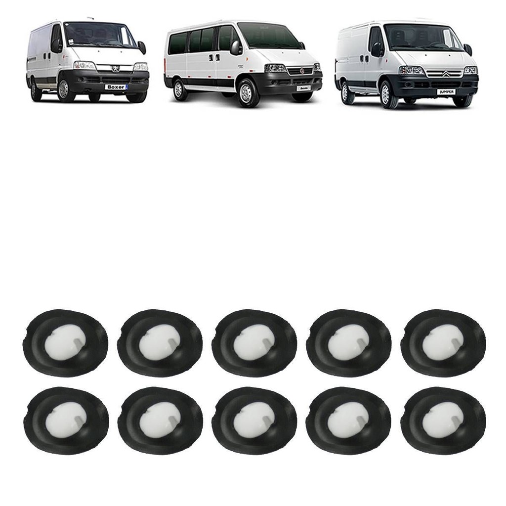 KIT BUCHA FRISO (10UNIDADES) DUCATO 2006 A 2017 BOXER JUMPER