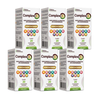 Kit 6 und Complexo B Concentrado 20 Cpr em Oferta na Shopee