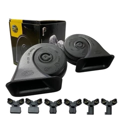 Par Buzina Caracol 12v Para Fiat Brava 1.6 Bravo 1.4 Doblo 1.3 Freemont 2.4 Toro 2.0 3FH011225301