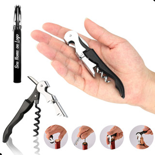 Saca Rolha Abridor Personalizado Nome Logo Luxo Premium em Oferta na Shopee