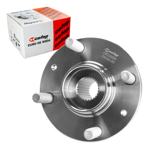 Cubo De Roda Dianteira Sem Rolamento Hb20 Original Cofap