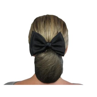 Laço de cabelo Rede de telinha grossa De Coque  presilha em Oferta na Shopee