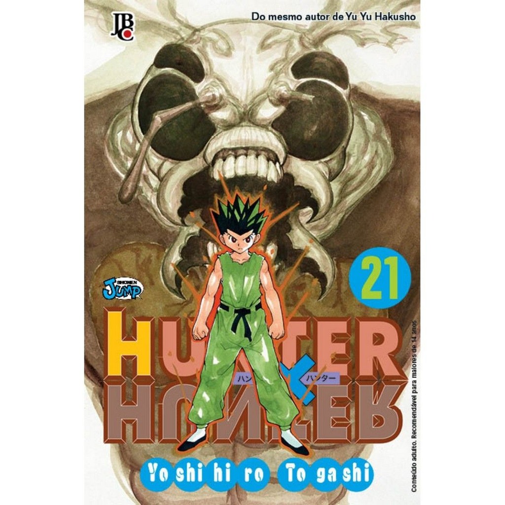 Mangá Hunter X Hunter Volume 21° Lacrado JBC