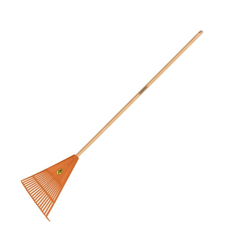 Vassoura Plástica 18 Dentes e Cabo De Madeira 120cm - Tramontina em Oferta na Shopee