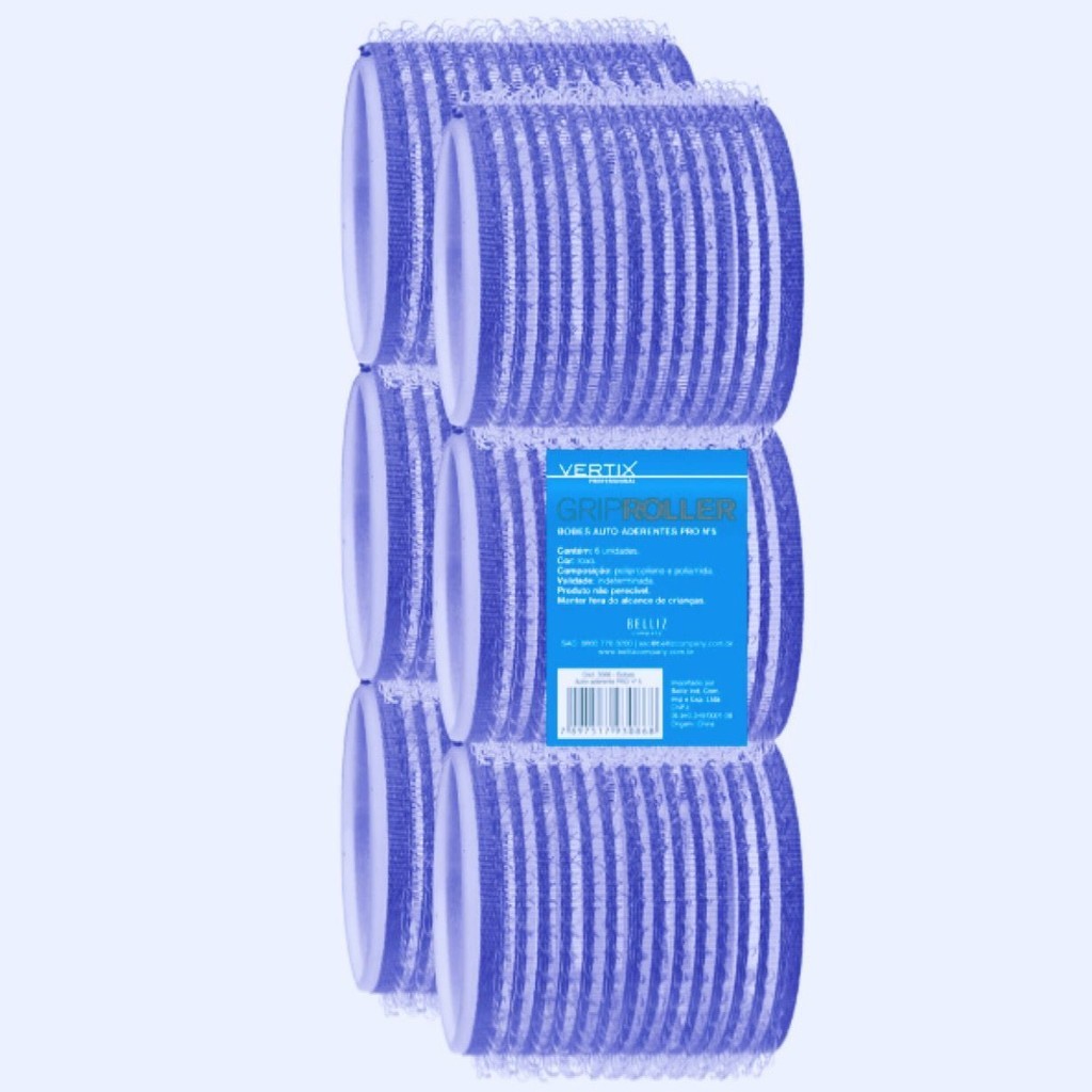 Vertix Bobes Autoaderentes pro N°8 com 6 UN Ref 3135 em Oferta na Shopee