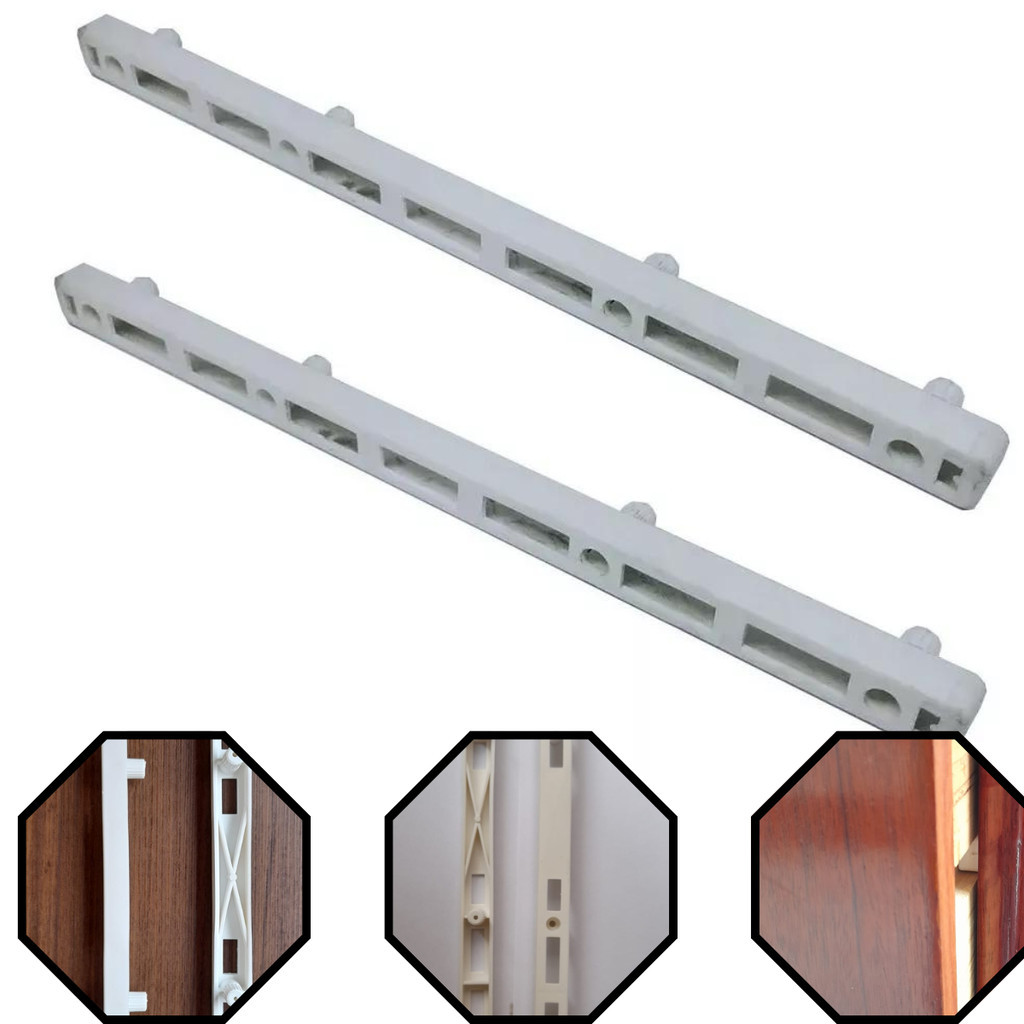 Corrediça de Plástico 25,5cm PVC Trilho 4 Pinos Para Gaveta de Móveis Abertura Parcial da Gaveta em Oferta na Shopee