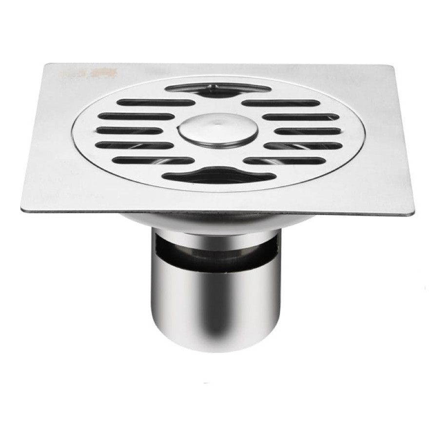 Ralo Inox Grelha Quadrado Anti Odores/inseto 15x15 2mm