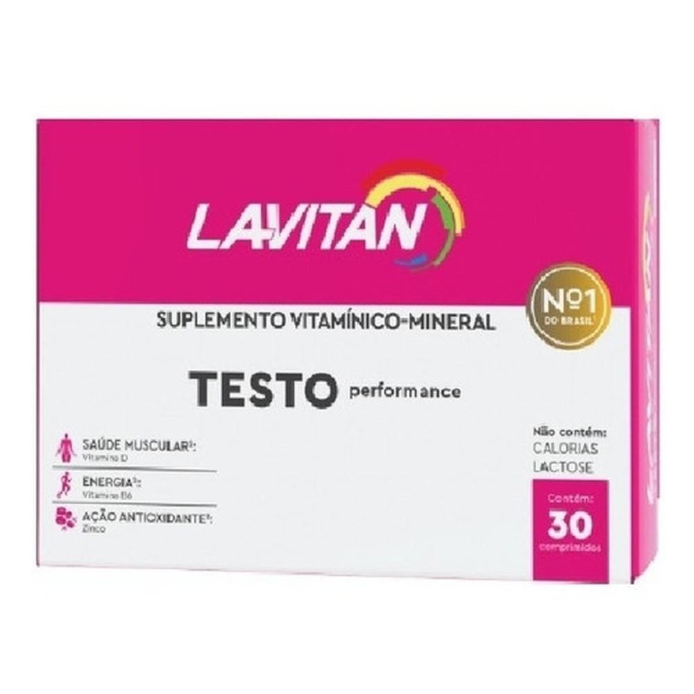 Lavitan Testo Femme  Performance Mulher 30caps