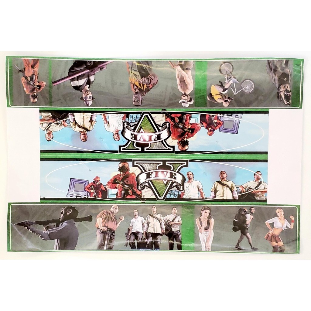 Adesivo Skin Para PS3 U-Slim GTA 5 Playstation