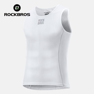 ROCKBROS Ciclismo Jersey Summer Sleeveless Confortável Esportes Ao Ar Livre Vestir Homens De Alto Elástico Respirável Pano Apertado De em Oferta na Shopee