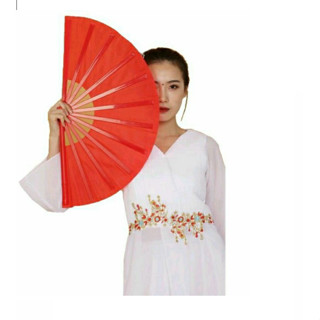 Leque Grande 34cm x (64cm Aberto) + Pequeno 23cm x ( 43cm Aberto )Disponíveis Carnaval Fantasia Tai Chi Chuan Dança em Oferta na Shopee