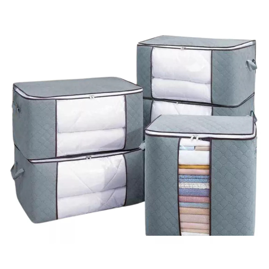 2 Saco Organizador De Edredons Cobertor Multiuso Grande