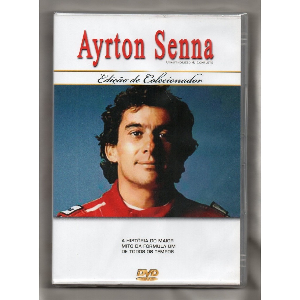 Ayrton Senna DVD Edição De Colecionador